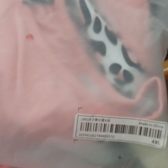 Pink and Leopard Sleeve top - Picture 6 of 6
